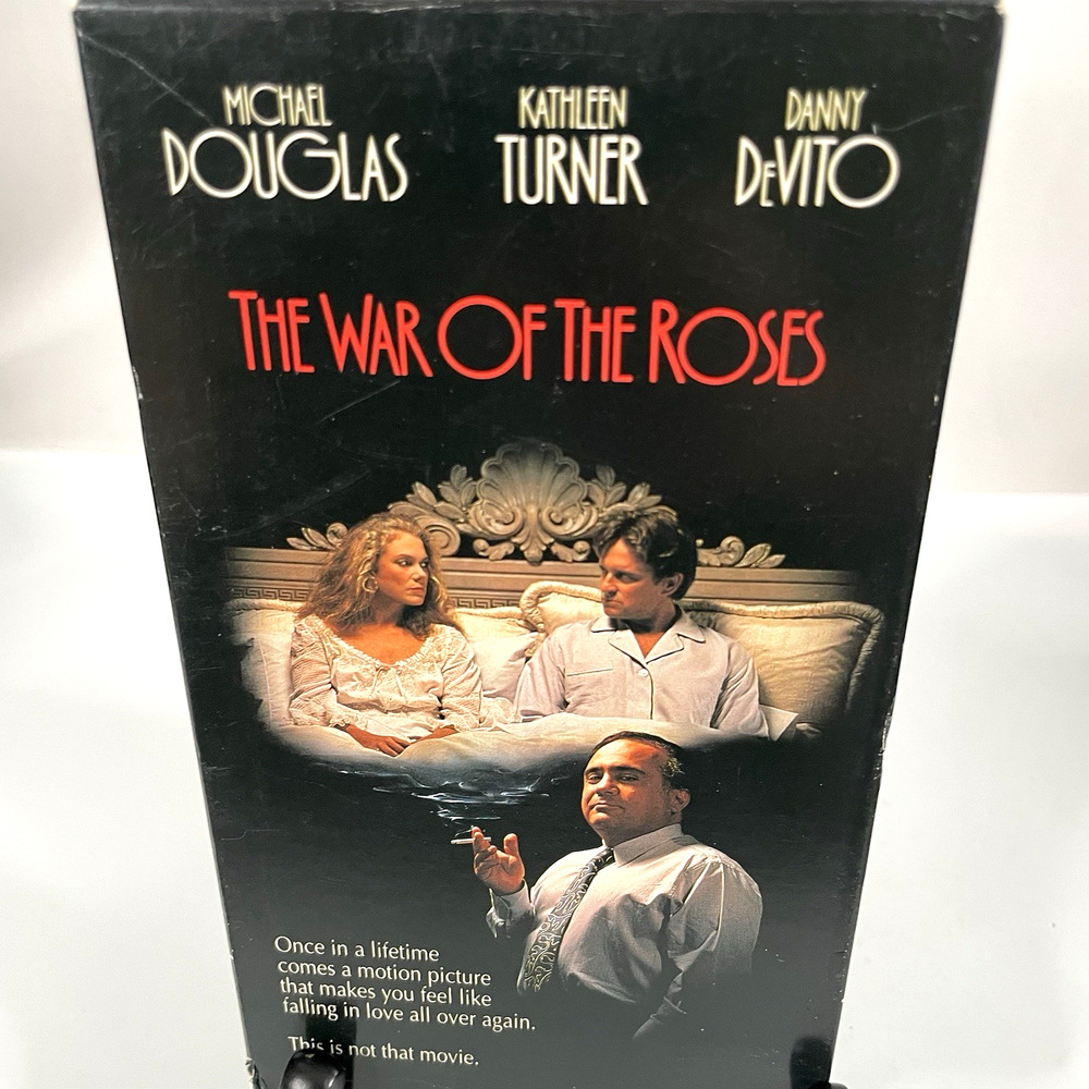 The War of the Roses (1990) Betamax Tape – Michael Douglas & Danny DeVito